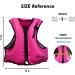 NAXER Inflatable Snorkeling Vest for Adults - Easy Swim & Paddleboarding - Rose - Buy Online on SooperMarket.com