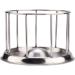 Stainless Steel Tortoise Feeder Food and Water Dish Feeding Bowl Turtle Food Dispenser(Big) - Buy Online on SooperMarket.com