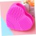 Didiseaon Silicone Makeup Applicator Brush Cleaning Pad Love 8X8.5cm Rosy - Buy Online on SooperMarket.com