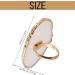 Dawafit 1 Pc Resin Stone Color Nail Art Ring Palette Finger Ring Plate Acrylic Uv Gel Polish Cream Foundation Mixing Nail Art Equipment - Buy Online on SooperMarket.com