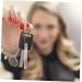 PLAFOPE 10 Pcs Keychain Mascara Brush Empty Mascara Wand Eyelash Brush with Tube Empty Mascara Container - Buy Online on SooperMarket.com