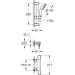 GROHE 34151004 Grohtherm 1000 Thermostat Battery Set DN 15 - Chrome Shower Arrangement 600 mm | International Shipping Available - Buy Online on SooperMarket.com