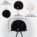 ZIMASILK 100% Mulberry Silk Bonnet for Women Hair Care - Natural Silk Hair Wrap for Sleeping - Elastic Stay On Head - Black (1Pc) - Buy Online on SooperMarket.com