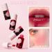 2 Colors Lip Tint Stain for Cheek & Lip | Long Lasting Glossy Korean Mini Liquid Lipstick - #01 APPLE & #03 WATERMELON - Buy Online on SooperMarket.com