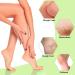 Dearbag Silicone Socks for Women - 2 Pair Anti-Slip Moisturizing Foot Spa & Cracked Heel Care - Soft Skin Color & White - Buy Online on SooperMarket.com