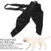 BORDSTRACT Dog Leg Braces for Hind Leg Adjustable Dog Knee Brace for Cruciate Ligament Injury Protecting Wounds Surgery Healing Arthritis Joint Pain and Muscle Sore HJ25 XS - Buy Online on SooperMarket.com