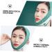 WOONEKY 1pc Thin Face Belt Face Lifting Belt Lift Mask Tightening Band Strap Graphene Green 60X10.5X1cm Green - Buy Online on SooperMarket.com