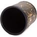 THY COLLECTIBLES PU Leather Dice Cup Set with 5 Dices - Chinese Calligraphy Design for Yahtzee, Craps, Backgammon - Professional Dice Shaker Cup - Buy Online on SooperMarket.com