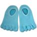 NatraCure 5-Toe Gel Lined Moisturizing Socks with Aloe & Shea | Hydrating Spa Socks for Soft Feet - Men & Women | Large - Buy Online on SooperMarket.com