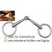 AMKA Pony Bit - Stainless Steel 10mm Thickness 40mm Rings | Sizes 8.5-10.5 cm - International Shipping - Buy Online on SooperMarket.com
