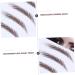 HAPINARY 8 Pcs Eyebrow Stickers Semi Permanent Eyebrows Eyebrow Shape Brown Water Transfer Paper with Soy Ink - Buy Online on SooperMarket.com