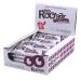 Roobar protein cherry & chocolate drops - 100% organic vegan protein bar milk -free & gluten -free 16 x 40g protein bar in a box cherry 16 pieces (1 Pack)