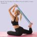 2 Pack 6ft Yoga Straps with Adjustable Metal D Ring Buckle | Stretch Band for Yoga, Pilates, Physical Therapy | Orange - Buy Online on SooperMarket.com