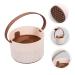NOLITOY Makeup Brush Cleaner Tool - Scrub Artifact Bowl & Holder for Easy Cleaning - Cosmetic Brush Washing Supplies - 11.50x11.50x7.70CM Coffee - Buy Online on SooperMarket.com
