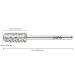 PANA 3/32 Smooth Top Small Barrel Silver Carbide (4X Coarse) - Professional Nail Drill Bit - Buy Online on SooperMarket.com