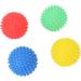 Eco-Friendly Silicone Dryer Balls - Reduce Drying Time Reusable 4 PCS (Red Yellow Blue Green) for Apartments - International Shipping - Buy Online on SooperMarket.com