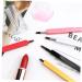 Didiseaon Lip Scrub Brush Lipstick Stick Travel Retractable Travel Makeup Brush 9.3*1cm Pink - Buy Online on SooperMarket.com