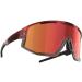Bliz Fusion sports glasses transparent red-brown w red mu