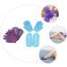 Mikinona 2 Sets Hand and Foot Care Set Moisturizing Gloves Gel Socks Spa Socks Dry Hands Gloves Hydrating Socks Dry Cracked Hands Gloves Moisturizing Mitten Moisturizing Socks Vegetable Gel - Buy Online on SooperMarket.com