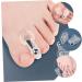 4 Pairs Magnetic Splitter Hammer Straightener Pedicure Tools for Women - Bunion Pads & Transparent Splints - Buy Online on SooperMarket.com