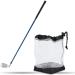 Golf Ball Bag, Nylon Mesh Golf Pouch, Golf Storage Bag Pouch with Drawstring Cord Lock Closure, Can Hold 36 Golf Balls, 1 Pack Mesh Golf Ball Bag