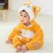 COOKY.D Unisex Winter Hooded Romper Jumpsuit | Dog Design | 6-12 Months - Buy Online on SooperMarket.com