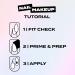Hard Candy Press On Nails Fire Red | Short Round Fake Nails Gel-Like Shine | 30 Nail Kit with Glue & Reusable Case | Pack of 24 - Buy Online on SooperMarket.com