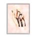 Stupell Industries Glam Nail Polish Hand Fashion Style Stars Design by Ziwei Li
