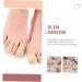 Healeved 2pcs Toe Tabs Protective Case - Moisturizing Toe Covers for Sports - Gel Toe Protective Sleeves 2.6x4cm - Buy Online on SooperMarket.com