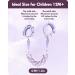 LilKisThk Child Leash Backpack 2 Pack - Toddler Safety Harness with Key Lock - Baby Anti Lost Wrist Links - Blue+Purple - Buy Online on SooperMarket.com