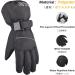 TRIWONDER Children's Ski Gloves - Thermal Fleece Warm Winter Gloves for Boys & Girls (Age 12-14) - Black L - Buy Online on SooperMarket.com