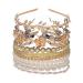10 PCS Gold Metal Rhinestone Pearl Headbands - Wedding Bridal Hair Accessories - Buy Online on SooperMarket.com