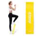 Resistance Bands | Extra Wide Exerise Bands for Glute Training and Leg Workouts | Bands Sold Singly #1 Yellow (X-Light)