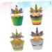 Warmhm Cake Decorations 96pcs Paper Cups Decorate Cake Unicorn Cupcake Wrappers - Buy Online on SooperMarket.com