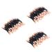 Baluue 300 Pcs Eyeshadow Sponge Makeup Double Ended Makeup Brush Makeup Sponge Brush