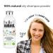 Dry Shampoo Powder | Benzene Free & Non-Aerosol | 100% Natural Vegan Formula | Large Size | Long Lasting & Recyclable | Shop Internationally - Buy Online on SooperMarket.com