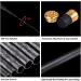 Goture Telescopic Tenkara Fishing Rod - Ultralight Portable Collapsible Bass Crappie Rod | Carbon Fiber Inshore Stream Trout Pole | 12ft/3.6m Free Tip Set - Buy Online on SooperMarket.com