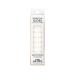 Dashing Diva Gloss Nail Strips - White Canvas | UV Free Chip Resistant Long Lasting Gel Nail Stickers | Contains 27 Nail Wraps 1 Prep Pad 1 Nail File