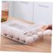 OSALADI 1pc box Multifunctional Large Refrigerator Tray Crisper Holder White Home Plastic Kitchen Capacity White 31.5x22cm - Buy Online on SooperMarket.com