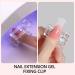 Lofuanna Poly Nail Gel Kit - Nude, Pink, Purple Glitter & Clear Glitter Poly Extension Gel - All In One Starter Kit - Buy Online on SooperMarket.com