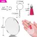 Shynek Acrylic Blank Keychains Set - 200 Clear Keychain Blanks for Vinyl with Tassels, Rings, and Jump Rings - 200 Multicolors - Buy Online on SooperMarket.com