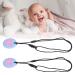 Buy Chew Collar - Easy to Clean Portable Sensory Chew Collar (Sky Blue) - 2 Pcs for Healthy Growth | International Shipping - Buy Online on SooperMarket.com