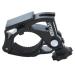 VICTAGEN Bike Lights Aluminum Mount, Universal Bike Headlight Metal Bracket, Bicycle Light Holder, Easy to Install Without Tools, Suitable for Victagen Bike Light& Various Brands of Bike Lights 1 Pack