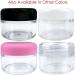 Buy Beauticom 30 Pack Clear 30ml Round Jars with Pink Screw Cap - Ideal for DIY Lip Balm Creams Lotions & More - BPA Free International Shipping - Buy Online on SooperMarket.com
