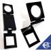 EUROXANTY 10X Magnifying Glass 28mm | Mini PVC Folding Magnifier with Tool Scale | Optical Glass Portable Magnifying Lens - Buy Online on SooperMarket.com