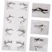 FOYTOKI 8 Pairs Halloween Eyeliner Stickers Hollow-out Eyeshadow Stickers Eye Line Strip Black Pvc - Buy Online on SooperMarket.com