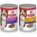 Hill's Science Diet Senior 7+ Canned Dog Food: Savory Stew with Beef & Vegetables + Chicken & Barley Entr e (12 Packs Each)