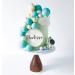 Personalised Animals Cake Toppers Set - Edible Jungle Lion Elephant Kids Cupcake Decorations with an Edible Glue - Set of 2 Birthday Party Supplies - Buy Online on SooperMarket.com