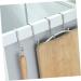 CHILDWEET Stainless Steel Hooks 3pcs Wall Hanger Hooks Key Hanger Wall Clothes Rack Bathroom Hangers Wall Hook Ordinary 7.5X6.5CM Silver - Buy Online on SooperMarket.com