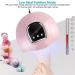Yurayisen Nail Dryer Curing Lamp LED UV Nail Lamps for Gel Nail Polish with USB Plug 3 Timer Auto Sensor Smart Sensor Manicure and Pedicure Nail Art Tools for Home and Salon Pink - Buy Online on SooperMarket.com